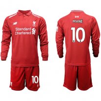 Liverpool Manga larga Camiseta de la 1ª equipación 18/19 #10 MANE