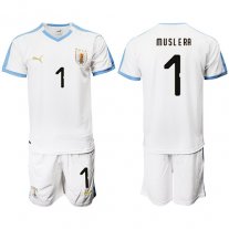 Uruguay 2018 2ª EQUIPACIÓN CAMISETAS DE FÚTBOL #1 MUSLERA