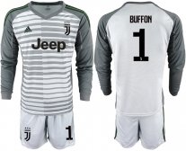 Futbol manga larga Juventus portero gris 19/20 #1 BUFFON