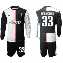 adidas Juventus mangas largas DE LA 1ª equipación 19/20 #33 BERNARDESCHI