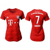 adidas Bayern Munich Camiseta de la 1ª equipación 19/20 #7 RIBERY Mujer