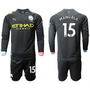 Manchester City Manga larga Camiseta de la 2ª equipación 2019/20 #15 MANGALA