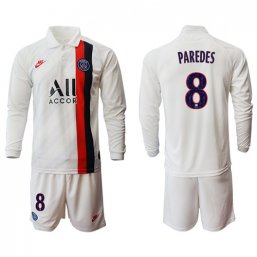 Paris St. Germain Manga larga Camiseta de la 3ª equipación 2019/20 #8 PAREDES