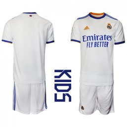 Camiseta de la 1ª equipación Real Madrid 2021/2022 Niños