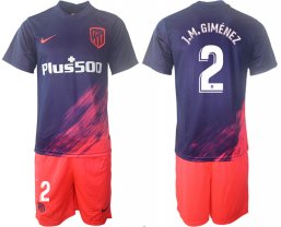 Camiseta Atletico Madrid 2021/2022 de 2ª EQUIPACIÓN #2 J.M.GIMENEZ