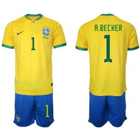 Camiseta Brasil 2022/2023 de 1ª EQUIPACIÓN #1 A.BECKER