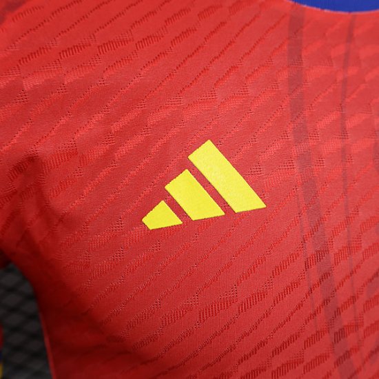 España CAMISETA de la rojo EQUIPACIÓN 24-25 VERSIÓN JUGADOR