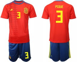 Camiseta España Gerard Piqué 1ª Equipacion 2019/20