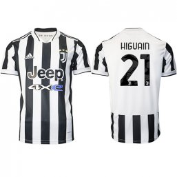 2021/2022 Juventus Camiseta de la 1ª equipación #21 HIGUAIN