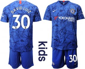 Chelsea Niños 2019/20 Camiseta de la 1ª equipación #30 DAVID LUIZ