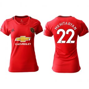 Manchester United 19/20 Camiseta de la 1ª equipación #22 MKHITARYAN Mujer