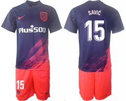 Camiseta Atletico Madrid 2021/2022 de 2ª EQUIPACIÓN #15 SAVIC