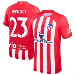 Niños Camiseta Atletico Madrid 2023/2024 de 1ª EQUIPACIÓN #23 Reinildo