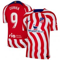 Niños Camiseta Atletico Madrid 2022/2023 de 1ª EQUIPACIÓN #9 Cunha