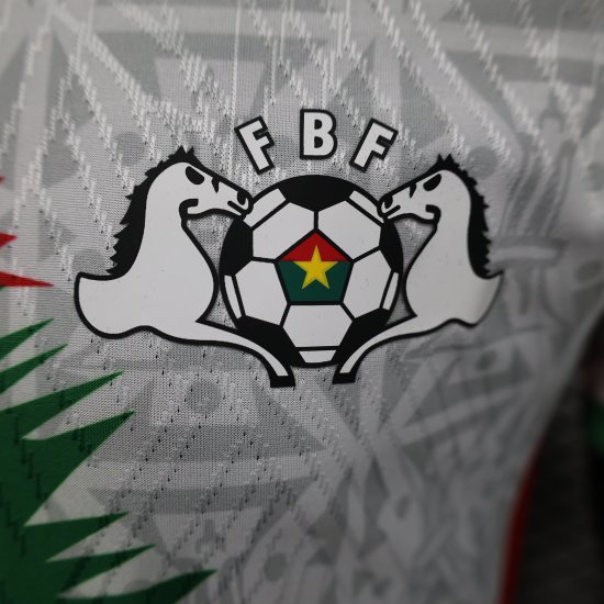 Burkina Faso CAMISETA de la 2ª EQUIPACIÓN 24-25 VERSIÓN JUGADOR