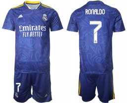 Camiseta Real Madrid 2021/2022 de 2ª EQUIPACIÓN #7 RONALDO