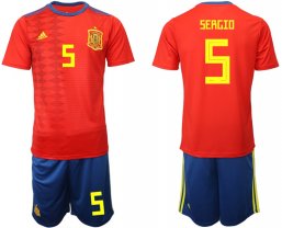 Camiseta España Sergio Ramos 1ª Equipacion 2019/20