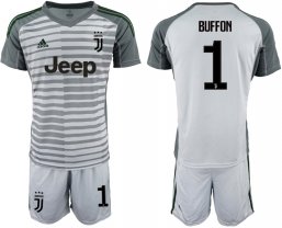 adidas Juventus Camiseta de la Gris equipación 19/20 Portero #1 BUFFON