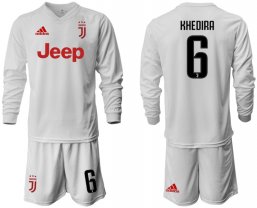 Juventus DE LA 2ª mangas largas blancas 19/20 #6 KHEDIRA