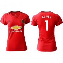 Manchester United 19/20 Camiseta de la 1ª equipación #1 DE GEA Mujer