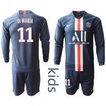 Paris St. Germain Manga larga Camiseta de la 1ª equipación 2019/20 Niños #11 DI MARIA