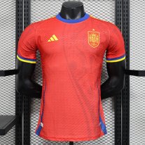 España CAMISETA de la rojo EQUIPACIÓN 24-25 VERSIÓN JUGADOR