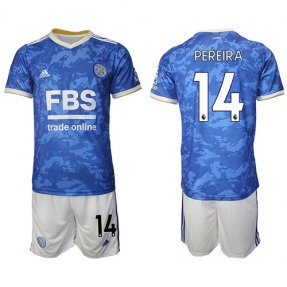 2021/2022 Leicester City 1ª equipacion camisetas de futbol #14 PEREIRA