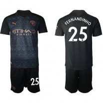 Camiseta Manchester City 2020/2021 3ª EQUIPACIÓN #25 FERNANDINHO