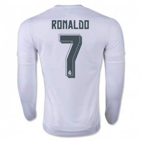 Real Madrid 15/16 Cristiano Ronaldo LS Camiseta de la 1ª equipación