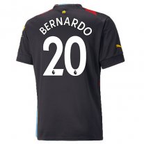 Camiseta Manchester City 2022/2023 de 2ª EQUIPACIÓN #20 BERNARDO