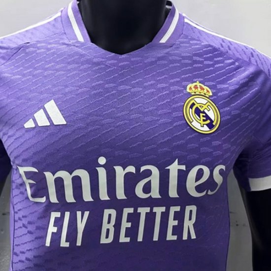 Real Madrid CAMISETA de la 2ª EQUIPACIÓN 24-25 VERSIÓN JUGADOR