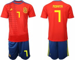 Camiseta España Álvaro Morata 1ª Equipacion 2019/20