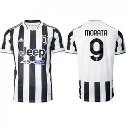 2021/2022 Juventus Camiseta de la 1ª equipación #9 MORATA