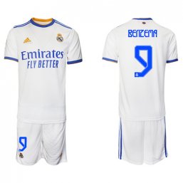 Camiseta de la 1ª equipación Real Madrid 2021/2022 #9 BENZEMA