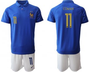 Camiseta de fútbol de Francia 2019/20 #11 COMAN