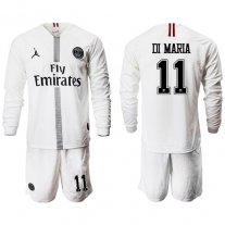 Nuevo Paris St. Germain Manga larga Camiseta de la 2ª equipación 18/19 #11 DI MARIA