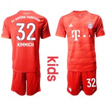 adidas Bayern Munich Camiseta de la 1ª equipación 19/20 #32 KIMMICH Niños