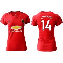 Manchester United 19/20 Camiseta de la 1ª equipación #14 LINGARD Mujer