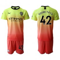 Camiseta Manchester City 2019/20 3ª EQUIPACIÓN #42 TOURE YAYA