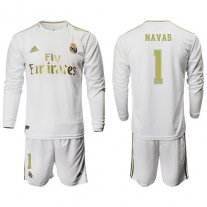 Real Madrid Manga larga Camiseta de la 1ª equipación 2019/20 #1 NAVAS