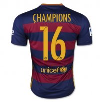 Barcelona 2016 CHAMPIONS Camiseta de la 1ª equipación