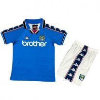 Niños Manchester City CAMISETA de la 1ª EQUIPACIÓN 97-98