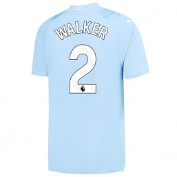 Niños Camiseta Manchester City 2023/2024 de 1ª EQUIPACIÓN #2 WALKER