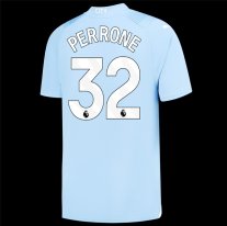 Camiseta Manchester City 2023/2024 de 1ª EQUIPACIÓN #32 PERRONE