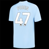 Niños Camiseta Manchester City 2023/2024 de 1ª EQUIPACIÓN #47 FODEN