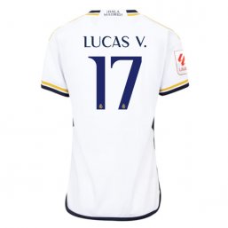 Camiseta Real Madrid 2023/2024 de 1ª EQUIPACIÓN #17 Lucas V.