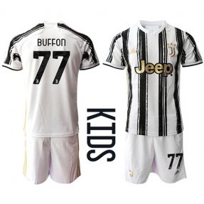 2020/2021 Juventus Camiseta de la 1ª equipación Niños #77 BUFFON