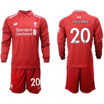 Liverpool Manga larga Camiseta de la 1ª equipación 18/19 #20 LALLANA