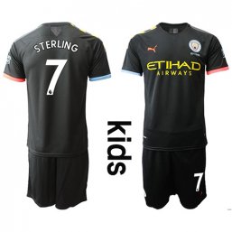 Camiseta Manchester City 2019/20 2ª EQUIPACIÓN Niños #7 STERLING