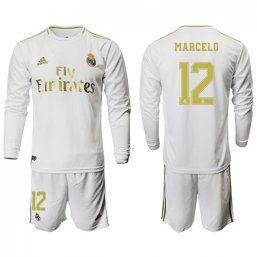 Real Madrid Manga larga Camiseta de la 1ª equipación 2019/20 #12 MARCELO